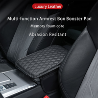 Accoudoir central avant en cuir de luxe pour voiture avec rangement, accessoires intérieurs de voiture