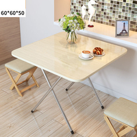 Table pliante d'extérieur pour stands alimentaires pratiques, petite table domestique simple pour la lutte contre les épidémies et les petits espaces