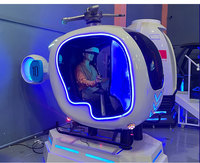 HEROVR vente en gros 9D machine de réalité virtuelle enfants intérieur/extérieur avion voiture conduite Simulation acier VR jeu garderie maison