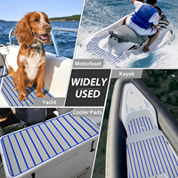 Tapis de sol en mousse EVA antidérapant auto-adhésif KT GuoMei pour bateau, revêtement marin, moquette de yacht, matériau de plancher de bateau sur mesure