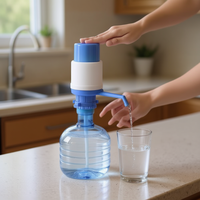 Distributeur d'eau froide portable SUNING Easy Tap à pompe manuelle en plastique pour usage domestique, origine Chine