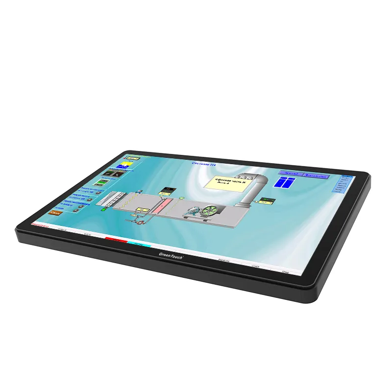 Pannello Tablet industriale con finestre in alluminio PC da 23.8 pollici Touch Screen tutto in un PC pannello industriale PC