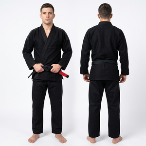 ชุดยูโด Freandy Sports Custom BJJ Gi ผ้าฝ้าย 100% ทนทาน ทรงปกติ สำหรับผู้ใหญ่ ยูนิเซ็กซ์ สีน้ำเงิน ปักโลโก้ตามสั่ง น้ำหนัก 340 กรัม ป้องกันการหดตัว - Product Image 2
