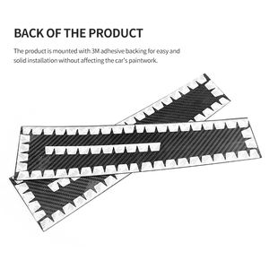 Autocollants décoratifs de fenêtre de pilier B de voiture en fibre de carbone <span class=keywords><strong>ES</strong></span> Décoration d'accessoires extérieurs pour <span class=keywords><strong>Fiat</strong></span> <span class=keywords><strong>500</strong></span> 2012-2023 Pré Restyling - Product Image 5