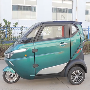 Tricycle électrique sans entretien certifié CEE, modèle 2026, carrosserie fermée, freins à disque hydrauliques, pour les déplacements en famille - Product Image 4