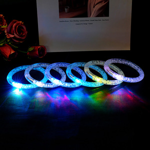 Pulsera LED de Neón Creativa en Oferta, Luz Intermitente Brillante para Decoración de Fiestas, Accesorio Escolar para Niños - Product Image 3