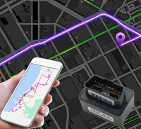 Daovay 4G Auto OBDII GPS Dispositif de Suivi de Flotte Traceur de Véhicule Outil de Diagnostic Moteur Multi-langues Scanner OBD2 Complet