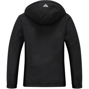 Chaqueta de esquí para mujer Moerdeng, abrigo de invierno impermeable con aislamiento sintético y bolsillos con cremallera - Product Image 1