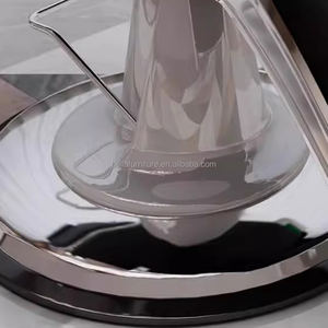 Silla de peluquería Retro de gama alta para hombres, silla de cabeza de aceite reclinable de diseño moderno para uso en salón de belleza hecha de Metal - Product Image 6