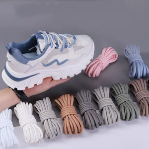 Olian Lacets Ronds Polyester Solide Classique Pour Le Sport Martin chaussures dentelle Sneaker Lacets De Chaussures - Product Image 5
