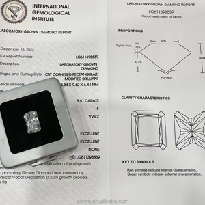 工場卸売製品CVDHPT D VVSバルクダイヤモンド卸売ラボ成長ダイヤモンド - Product Image 1