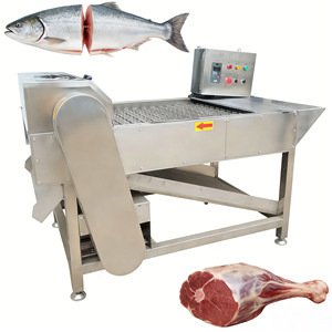 Máquina Cortadora de Pescado (Bacalao, Saury del Pacífico, Salmón, Pez Cola de Cabra, Caballa <span class=keywords><strong>Española</strong></span>, <span class=keywords><strong>Sardina</strong></span>) y Carne de Res - Product Image 5