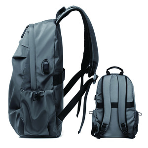 Custom <b>Large</b> Capacity Waterproof Oxford Laptop Travel <b>Backpack</b> with USB Charging Port Zipper Closure and Custom Logo - Product Image 1
