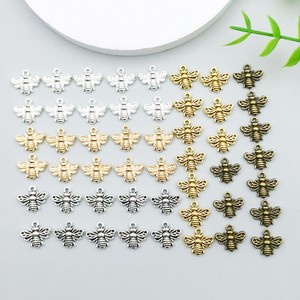 จี้รูปแมลงผึ้งเคลือบสีหลากหลายแบบ DIY อุปกรณ์ตกแต่งเคสโทรศัพท์ พวงกุญแจ จี้เครื่องประดับ - Product Image 1