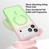 Coque de téléphone hybride PC TPU translucide givrée pour iPhone 18 Pro Max, antichoc, anti-traces de doigts, dos mat, vente en gros OEM