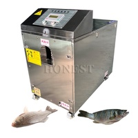 Machine de détartrage et d'éviscération de poisson en acier inoxydable/dissolvant de détartreur de poisson/machine de nettoyage de poisson