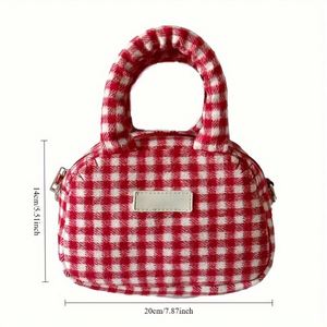 Bolso de hombro de felpa dulce para Navidad, estilo bandolera, de un solo hombro, para mujer, a la moda - Product Image 2