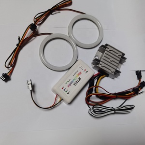 Anneau lumineux halo RGBW ADT 60 mm pour voiture, feux de brouillard à LED E46 avec yeux d'ange RGB à effet de poursuite, contrôle par application - Product Image 3