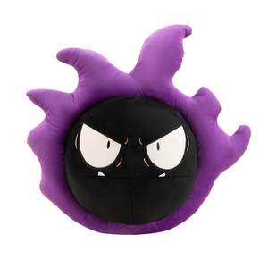 Adorable Coussin Peluche Gastly Fantôme Super Doux, Vente en Gros et au Détail, Cadeau d'Anniversaire et de Noël pour Enfants - Product Image 1