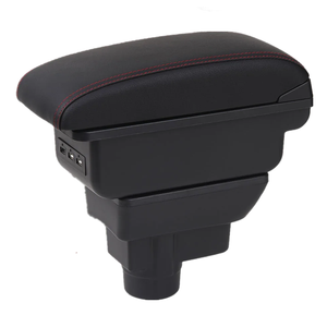 Para <span class=keywords><strong>Opel</strong></span> <span class=keywords><strong>Corsa</strong></span> caja de reposabrazos de coche caja de almacenamiento Central <span class=keywords><strong>Interior</strong></span> retroadaptación carga USB accesorios de coche - Product Image 1