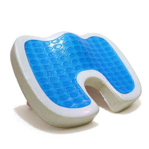 <span class=keywords><strong>Coussin</strong></span> orthopédique pour soulager les douleurs du coccyx, <span class=keywords><strong>coussin</strong></span> en mousse à mémoire de forme en gel pour chaise de bureau, <span class=keywords><strong>voiture</strong></span> et fauteuil roulant - Product Image 2