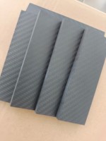 Plaques de poignée en fibre de carbone, matériau thermoformé léger pour poignées de couteau