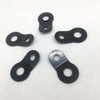 Ceinture de sécurité de voiture à 3 points, plaque d'ancrage métallique, sangle de fixation, partie fixe de la ceinture de sécurité