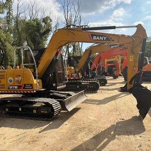 À vendre : Excavatrice d'occasion SANY75 de 7 tonnes, fabriquée en Chine, haute qualité, faible nombre d'heures de fonctionnement, en excellent état, vendue à bas prix. - Product Image 5