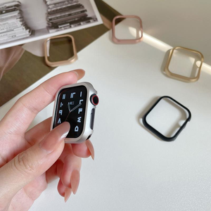 Coque en alliage d'<span class=keywords><strong>aluminium</strong></span> pour <span class=keywords><strong>Apple</strong></span> <span class=keywords><strong>Watch</strong></span> 4 5 6 <span class=keywords><strong>7</strong></span> 8 10 Smart <span class=keywords><strong>Watch</strong></span> Protector Cover Iwatch 41 44 45 46 Ultra 49mm Metal Frame Bumper - Product Image 5