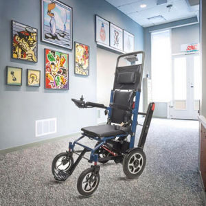 Fauteuil roulant motorisé HKPLJ02 pour personnes âgées et handicapées, pour la réadaptation et la thérapie - Product Image 1