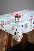 Shuangjie prix d'usine nappe en plastique nappe en plastique couverture de table nappe en film PVC rouleau de vinyle