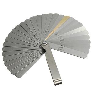 हॉट सेलिंग 16 पीसी 32 पीसी ब्लैट बेंट और सीधे मीट्रिक इंच फेलर गेज सेट - Product Image 2