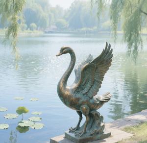 Grande statua di toro in rame, decorazione da giardino all'aperto, scultura d'arte fornitore di animali - Product Image 5