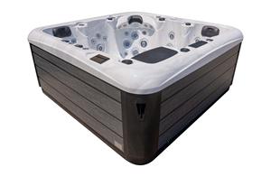 Bain à remous Bigeer pour 5 personnes Grand bain à remous de <span class=keywords><strong>massage</strong></span> <span class=keywords><strong>Spa</strong></span> de nage Balboa extérieur USA Bain à remous en acrylique - Product Image 2