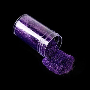 Poudre de paillettes hexagonales en polyester rouge, bleu, vert, or, argent, forme diamant, paillettes en vrac pour nail art, cosmétiques, slime - Product Image 4