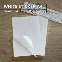 Autocollant adhésif thermosensible blanc Yuenchang 210x297 200 feuilles Papier pour code-barres FBA Étiquette d'imprimante A4 Étiquettes personnalisables