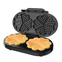 Aifa – Nouvelle Machine à Gaufres Portable et Efficace, Presse à Donuts Automatique Antiadhésive, Appareil de Petit-Déjeuner Réglable
