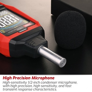 Sonometre numérique TASI TA652A 30~130dB pour la surveillance environnementale du bruit, fabriqué en plastique durable - Product Image 2