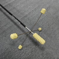 Équipement de Danse du Feu, Bâtons de Feu en Kevlar Pur pour Spectacles, Mèches de Dragon Longues