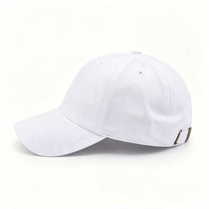 Casquette de baseball souple et déstructurée en toile 100 % coton, 6 panneaux, style Dad Hat, personnalisable avec logo, ajustable et à visière incurvée, vente en gros - Product Image 6