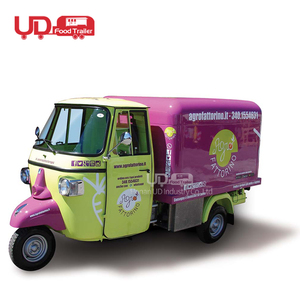 De alta calidad Mini calle ojos atrapar camión de comida TukTuk Piaggio - Product Image 2