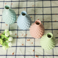 Pot de fleurs en céramique pour plantes succulentes, style jardin domestique, finition émaillée, trou de drainage, écologique, vente en gros