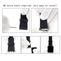 Connecteur en acier inoxydable pour apple watch band 5 4 3 2 1 38mm 42mm facile à installer