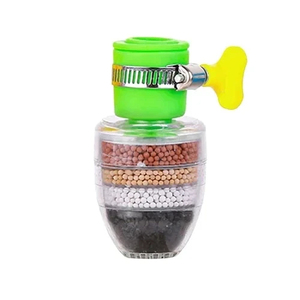 Vente en gros de purificateur d'eau pour robinet à 6 couches, 360°. Buse rotative en charbon de coco pour la cuisine domestique - Product Image 2