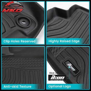 Floor <b>Mats</b> Fits For <b>Hyundai</b> <b>Tucson</b> Hybrid 2022-2025 All Weather 3D Molded Anti-Slip Carpets TPE Waterproof - Product Image 2