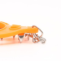 Crampons de neige en acier inoxydable à 12 dents pour chaussures de randonnée et d'alpinisme, en matériau TPE pour extérieur
