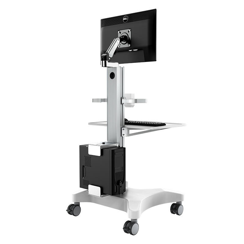 Portable Electric Mobility Medical Laptop Trolley Cart with - Main Image