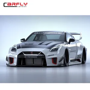 Lb Werkt Prestaties Gt Stijl Carbon Glasvezel Body Kit Voor Voor Nissan Gtr R35