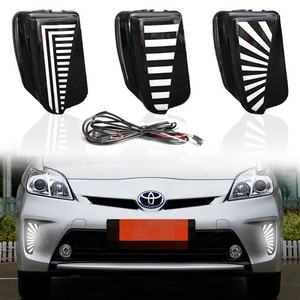 Feux de jour à LED pour <span class=keywords><strong>Toyota</strong></span> <span class=keywords><strong>Prius</strong></span> 2012 2013 2014 2015, <span class=keywords><strong>3</strong></span> couleurs, DRL, avec clignotants - Product Image 2