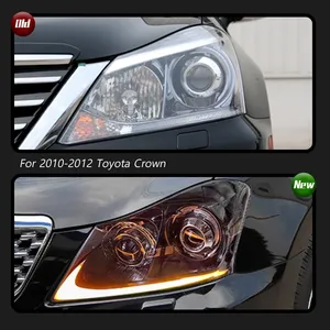 TYPY Nuevos Faros Delanteros LED de 12V para Automóvil, Luces de Circulación Diurna de 100W y 8000 Lúmenes para Crown 2010-2012 - Product Image 3